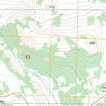 US Forest Service - Topo Cold Spring Mountain, CA FSTopo Legacy digital map