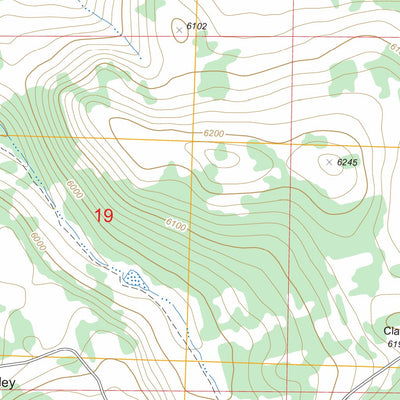 US Forest Service - Topo Cold Spring Mountain, CA FSTopo Legacy digital map