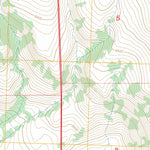 US Forest Service - Topo Cold Spring Mountain, CA FSTopo Legacy digital map