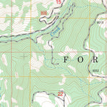 US Forest Service - Topo Cold Spring Ridge, ID FSTopo Legacy digital map