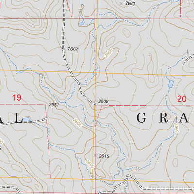 US Forest Service - Topo Cole Dam, SD FSTopo Legacy digital map