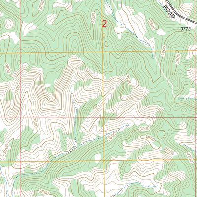 US Forest Service - Topo Coleman Draw, MT FSTopo Legacy digital map