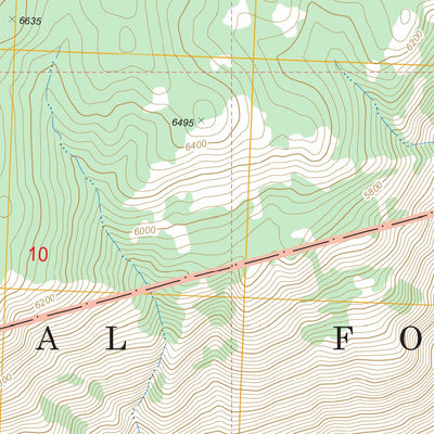 US Forest Service - Topo Coleman Peak, WA FSTopo Legacy digital map