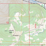 US Forest Service - Topo Coleman Point, OR FSTopo Legacy digital map