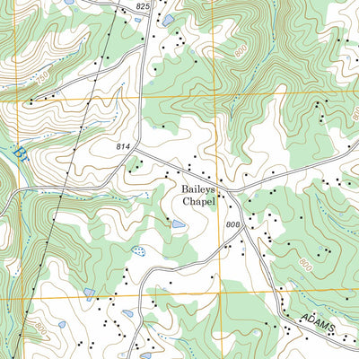 US Forest Service - Topo Colfax, KY FSTopo Legacy digital map