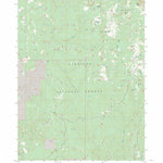 US Forest Service - Topo Collier Butte, OR FSTopo Legacy digital map