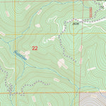 US Forest Service - Topo Collier Butte, OR FSTopo Legacy digital map