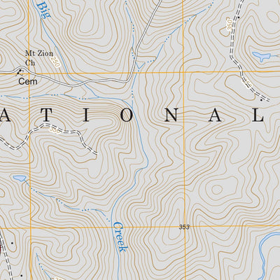 US Forest Service - Topo Colliers, SC FSTopo Legacy digital map