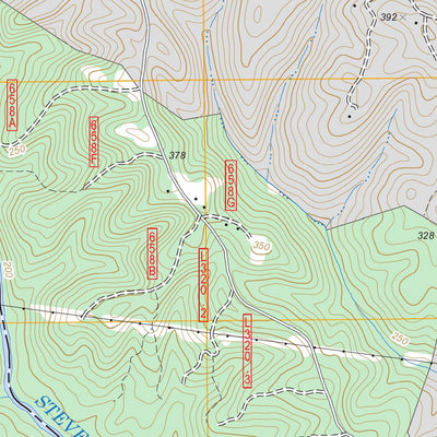 US Forest Service - Topo Colliers, SC FSTopo Legacy digital map