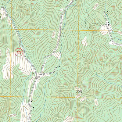 US Forest Service - Topo Collierstown, VA FSTopo Legacy digital map