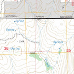 US Forest Service - Topo Collins Butte, OR FSTopo Legacy digital map