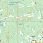 US Forest Service - Topo Collins Butte, OR FSTopo Legacy digital map