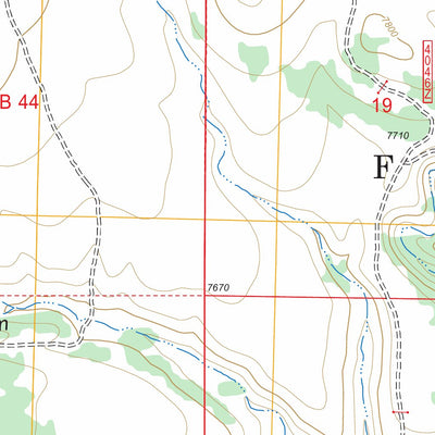 US Forest Service - Topo Collins Park, NM FSTopo Legacy digital map