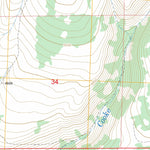 US Forest Service - Topo Colockum Pass, WA FSTopo Legacy digital map