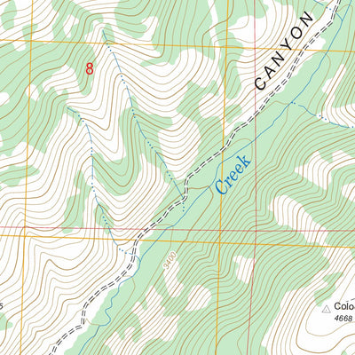 US Forest Service - Topo Colockum Pass, WA FSTopo Legacy digital map
