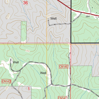 US Forest Service - Topo Colquitt, LA FSTopo Legacy digital map