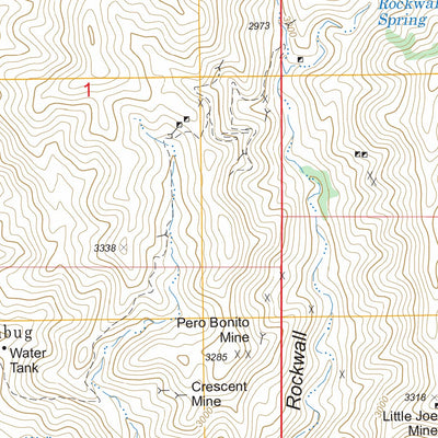 US Forest Service - Topo Columbia, AZ FSTopo Legacy digital map