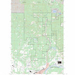 US Forest Service - Topo Columbia Falls North, MT FSTopo Legacy digital map