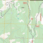 US Forest Service - Topo Columbia Falls North, MT FSTopo Legacy digital map