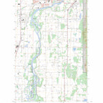US Forest Service - Topo Columbia Falls South, MT FSTopo Legacy digital map