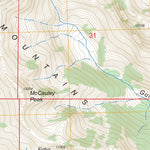 US Forest Service - Topo Columbine Pass, CO FSTopo Legacy digital map