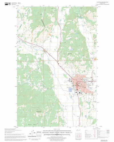 US Forest Service - Topo Colville, WA FSTopo Legacy digital map