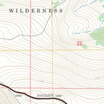 US Forest Service - Topo Comanche Peak, CO FSTopo Legacy digital map