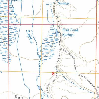 US Forest Service - Topo Comins Lake, NV FSTopo Legacy digital map