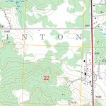 US Forest Service - Topo Comins, MI FSTopo Legacy digital map