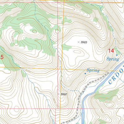 US Forest Service - Topo Committee Creek, OR FSTopo Legacy digital map