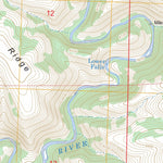 US Forest Service - Topo Committee Creek, OR FSTopo Legacy digital map