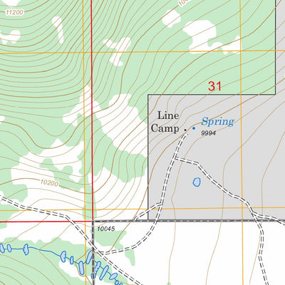 US Forest Service - Topo Como, CO FSTopo Legacy digital map