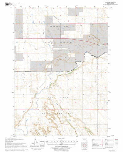 US Forest Service - Topo Conata, SD FSTopo Legacy digital map