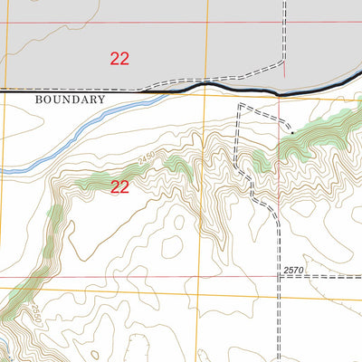 US Forest Service - Topo Conata, SD FSTopo Legacy digital map