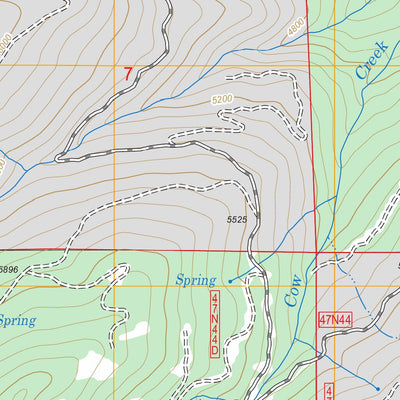 US Forest Service - Topo Condrey Mountain, CA FSTopo Legacy digital map