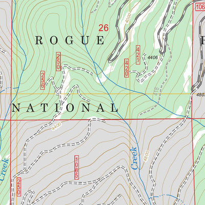 US Forest Service - Topo Condrey Mountain, CA FSTopo Legacy digital map