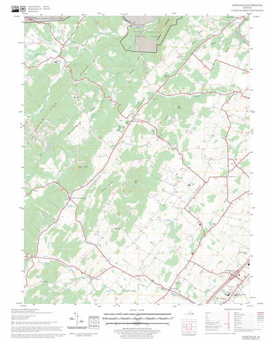 US Forest Service - Topo Conicville, VA FSTopo Legacy digital map