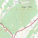 US Forest Service - Topo Conicville, VA FSTopo Legacy digital map