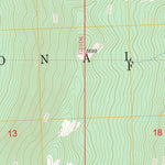US Forest Service - Topo Connor Creek, MT FSTopo Legacy digital map