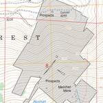 US Forest Service - Topo Connor Ridge, ID FSTopo Legacy digital map