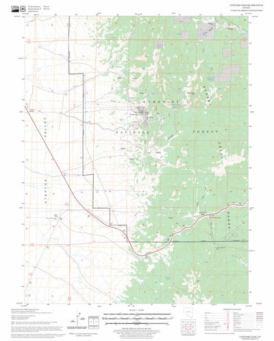 US Forest Service - Topo Connors Pass, NV FSTopo Legacy digital map