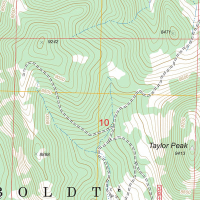 US Forest Service - Topo Connors Pass, NV FSTopo Legacy digital map