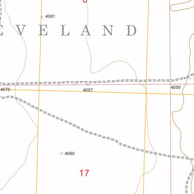US Forest Service - Topo Conrad SW, OK - TX FSTopo Legacy digital map