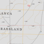 US Forest Service - Topo Conrad SW, OK - TX FSTopo Legacy digital map