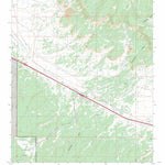 US Forest Service - Topo Continental Divide, NM FSTopo Legacy digital map