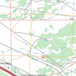 US Forest Service - Topo Continental Divide, NM FSTopo Legacy digital map