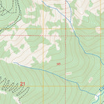 US Forest Service - Topo Continental Mountain, ID FSTopo Legacy digital map
