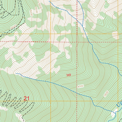 US Forest Service - Topo Continental Mountain, ID FSTopo Legacy digital map