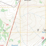 US Forest Service - Topo Convict Lake, CA FSTopo Legacy digital map
