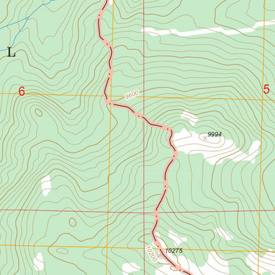 US Forest Service - Topo Cony Mountain, WY FSTopo Legacy digital map